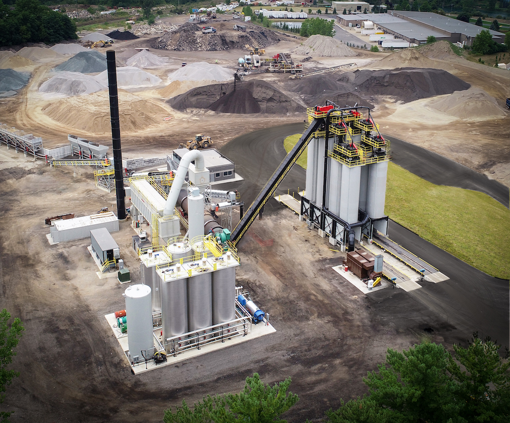 Asphalt Plants In Michigan - Ajax Paving