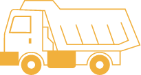 Construction Aggregates in Florida - AJAX Paving - icon-dumptruck