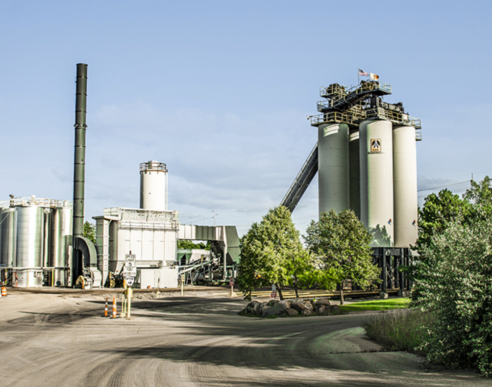 Asphalt Plants in Michigan - AJAX Paving - plant-auburn-hills