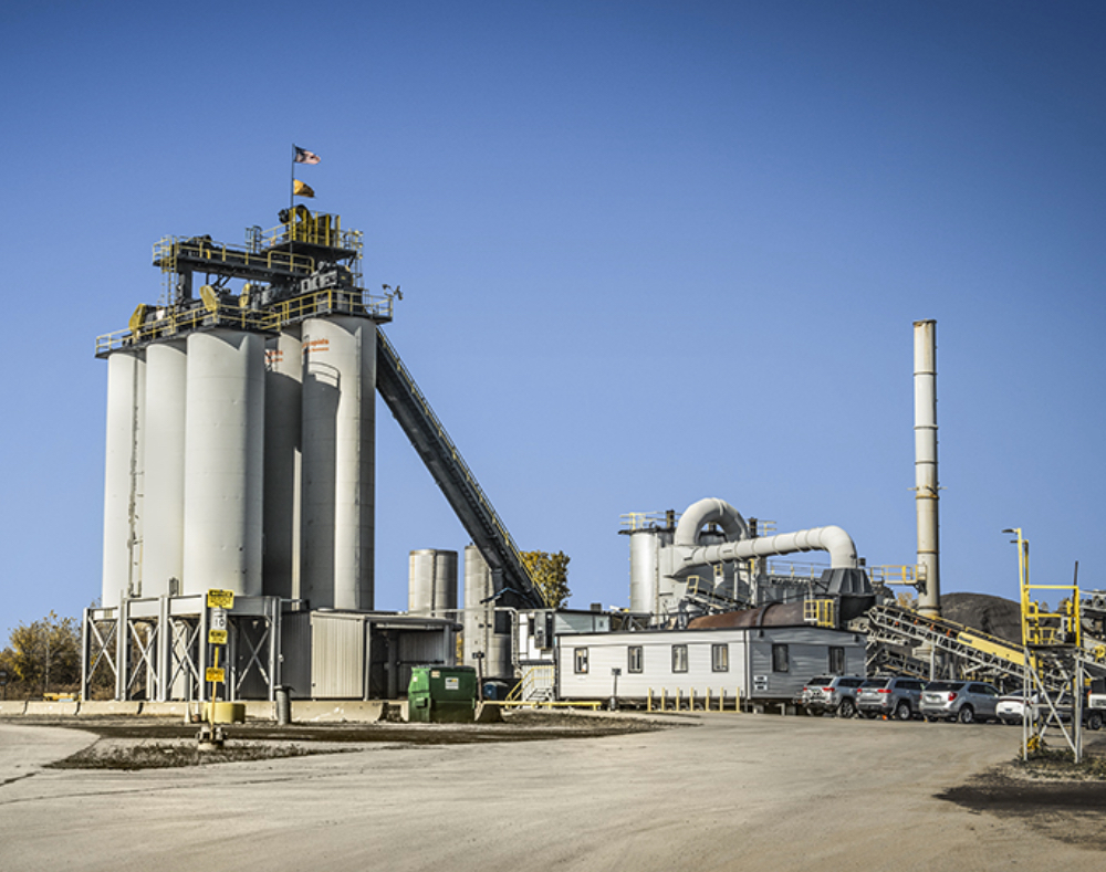 Asphalt Plants in Michigan - AJAX Paving - plant-new-haven