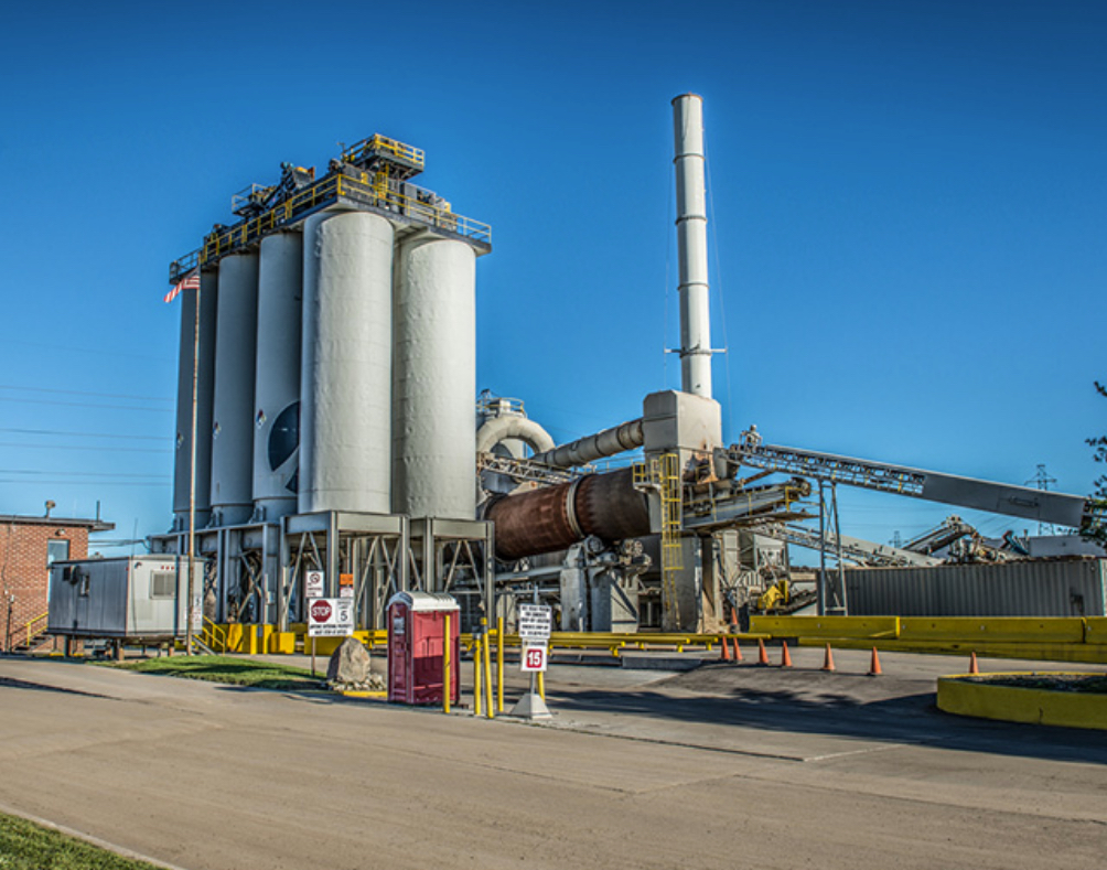 Asphalt Plants in Michigan - AJAX Paving - plant-warren