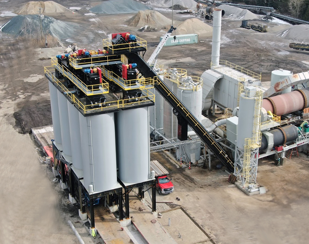 Asphalt Plants in Michigan - AJAX Paving - plant3web